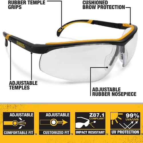 química para trabajo gafas transparentes Gafas antivaho gafas protectoras de seguridad 1 unidad Vogueing Tool laboratorio viento y ojos polvo gafas de protección para los ojos 