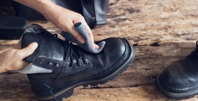 limpiar las botas de cuero sin dañarlas