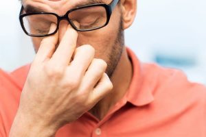 prevenir las marcas de anteojos en la nariz